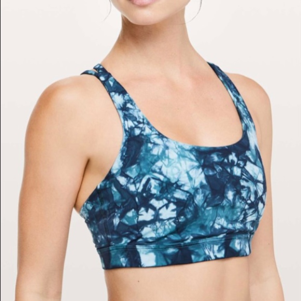 Lululemon energy bra Shibori size 6